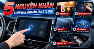 màn hình cảm ứng ô tô bị đơ