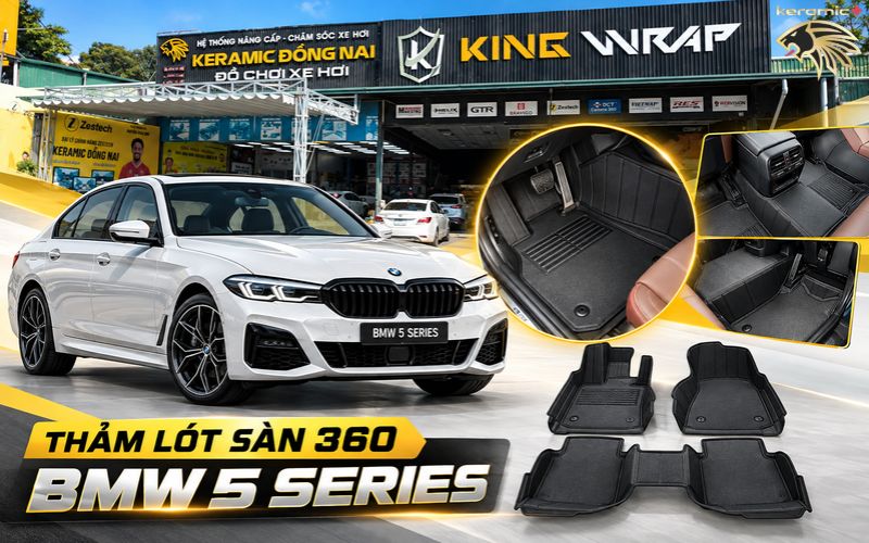 Thảm Lót Sàn 360 BMW 5 series
