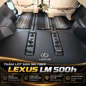 Thảm lót sàn 360 Fiber Lexus LM 500h