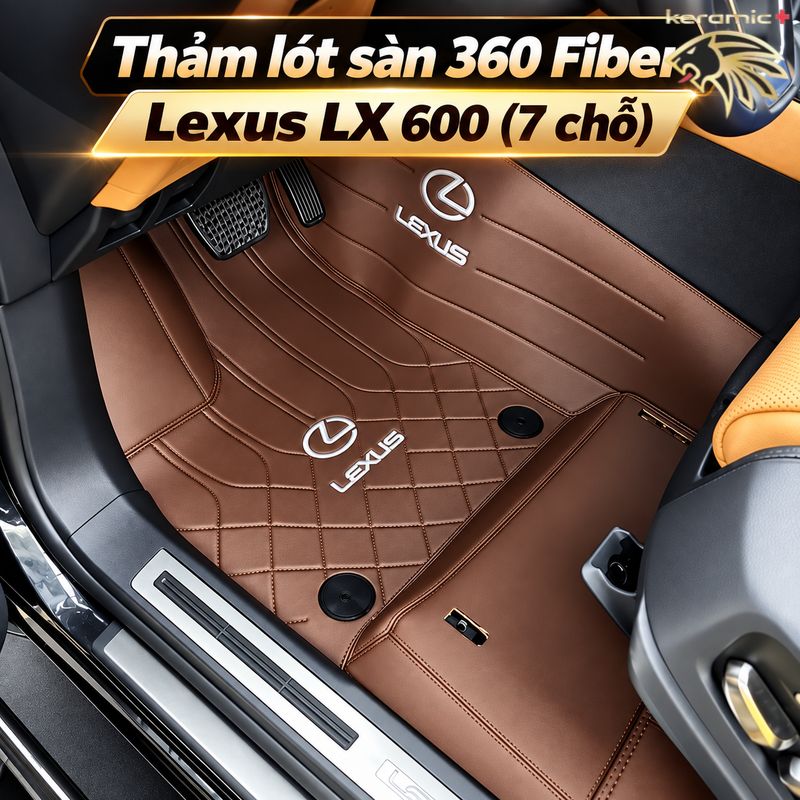 Thảm lót sàn 360 Fiber Lexus LX 600