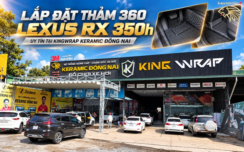 Thảm lót sàn 360 Fiber Lexus RX 350h