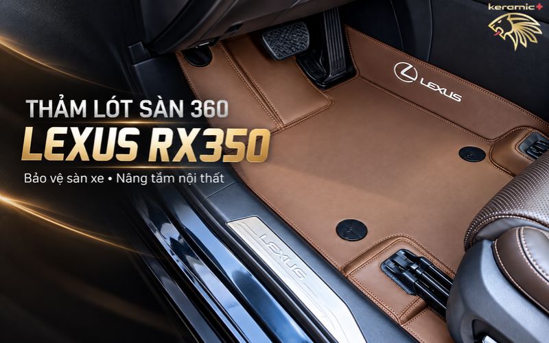 Thảm lót sàn 360 Lexus RX350 Thảm lót sàn 360 Lexus RX350