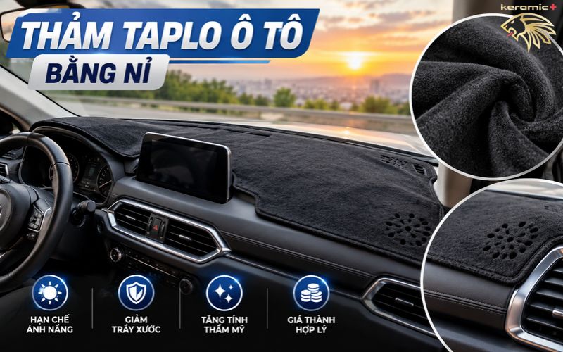thảm taplo xe hơi thảm taplo xe hơi