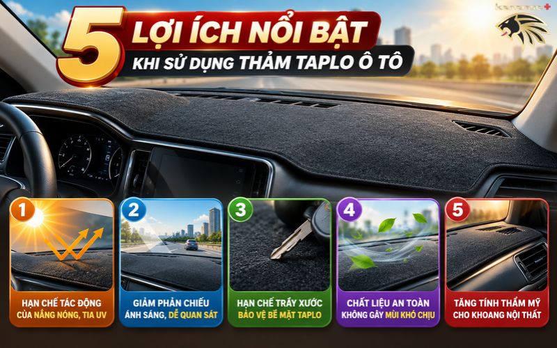thảm taplo xe hơi thảm taplo xe hơi