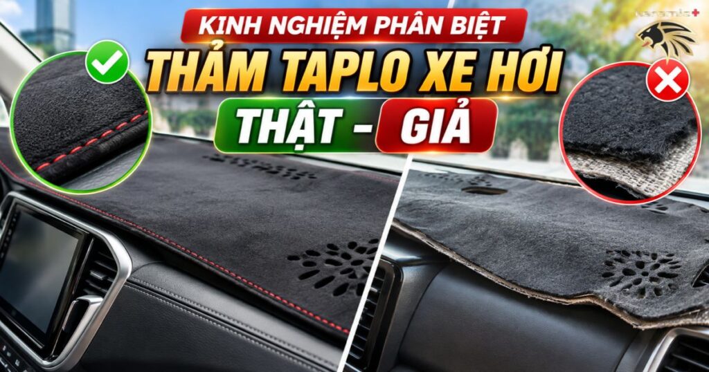 thảm taplo xe hơi